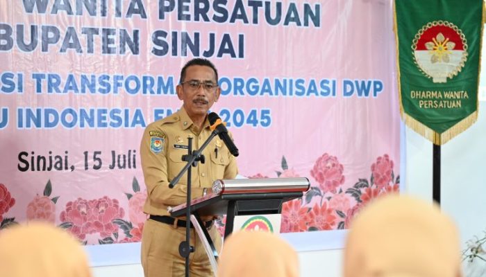 Wakili Bupati, Sekda Buka Musda V DWP Sinjai, Menekankan Pentingnya Transformasi Organisasi