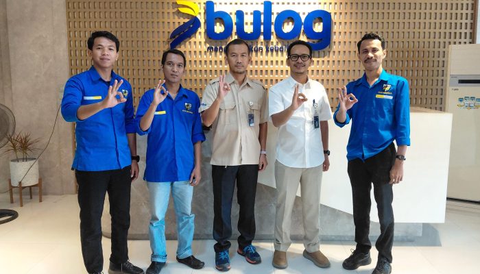 KNPI Makassar Jalin Sinergi dengan BULOG Sulsel untuk Perkuat Ketahanan Pangan