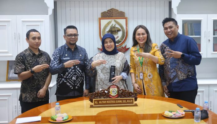Didampingi KadiskopUKM, Wawali Aliyah Terima Audiensi PT Equity Life Indonesia