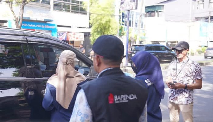 Bapenda Kota Makassar Lakukan Penertiban Pajak Kendaraan