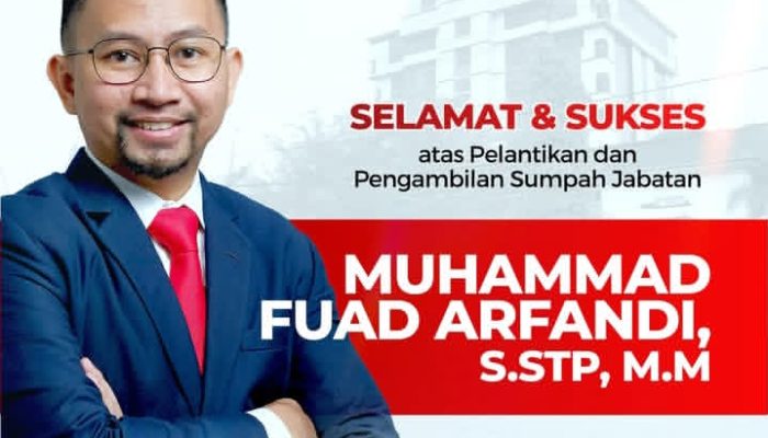 Muhammad Fuad Arfandi Resmi Jabat Sekretaris Bappeda Kota Makassar