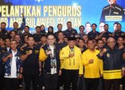 Wakil Ketua DPRD Sulsel Rahman Pina Hadiri Pelantikan Pengurus DPD AMPI Sulawesi Selatan Periode 2025-2030