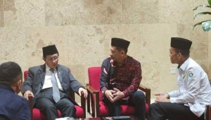 Pj Walkot Palopo dan Rektor UIN Temui Menag, Bahas Peresmian UIN dan Kerjasama Pendidikan
