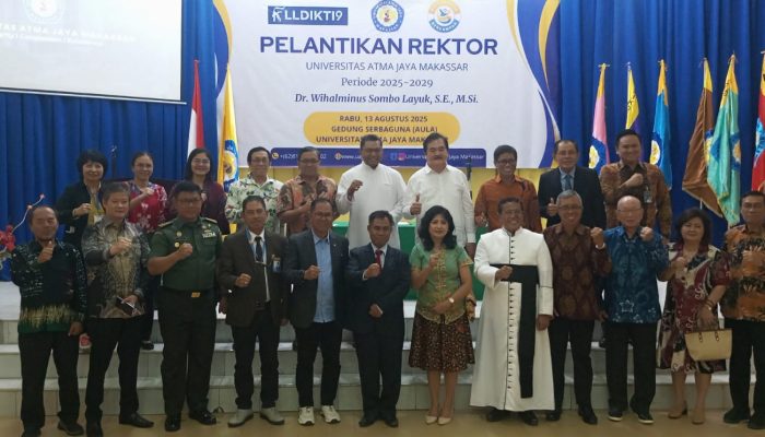Universitas Atma Jaya Makassar Resmi Lantik Rektor, Tegaskan Tata Kelola Transparan dan SDM Unggul
