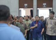 Didampingi Kadisdik, DPMPTSP, Distaru, Camat Biringanaya, Munafri Resmikan SMCC Kapasitas 8000 Orang