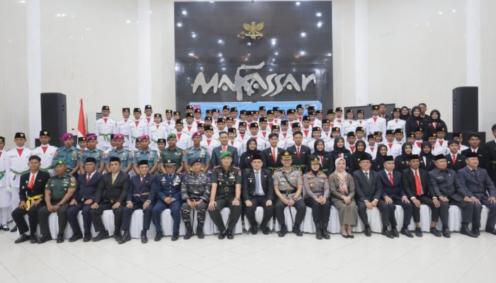 70 Paskibraka Makassar, Siap Kibarkan Merah Putih di HUT RI ke-80