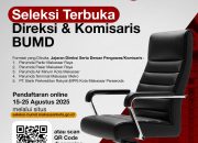 Pemkot Makassar Buka Pintu Cari Nahkoda Baru BUMD, Mulai Tanggal 15-25 Agustus