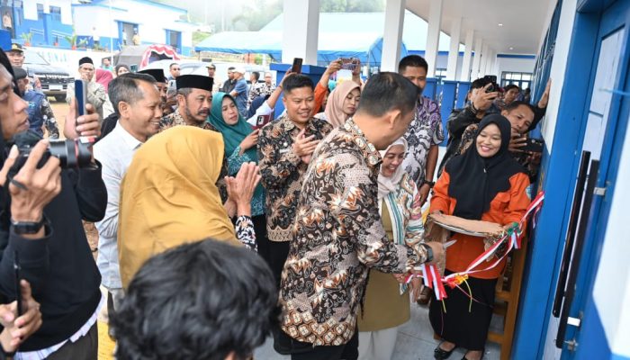 Bupati Sinjai Resmikan Gedung Baru SMPN 26 Sinjai