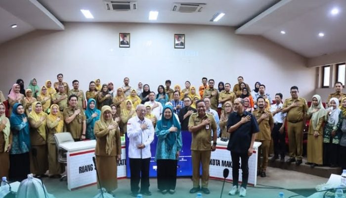 Bappeda Makassar Gelar Rapat Finalisasi Verifikasi Lanjutan Penilaian Kota Sehat 2025