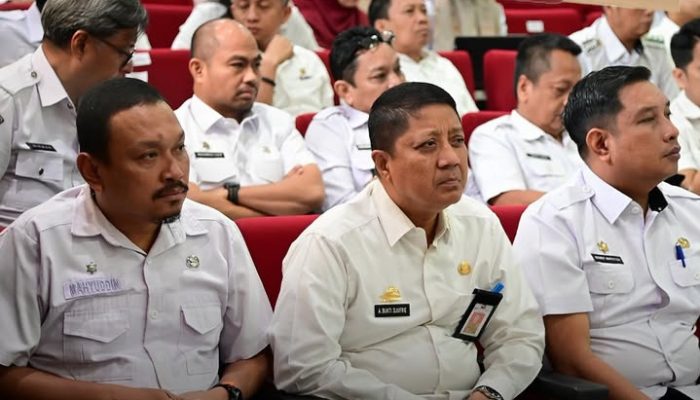 Kadis Perkim Kota Makassar Hadiri Kegiatan Pelaporan Realisasi Belanja Daerah dan PAD Triwulan II Tahun 2025