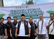 Pemuda Tani Indonesia Kawal Gerakan Sejuta Tugal di Berau Hingga Panen
