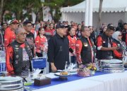 157 Bikers se-Indonesia Finish di Makassar, Munafri-Aliyah Sambut dengan Jamuan Makan Malam