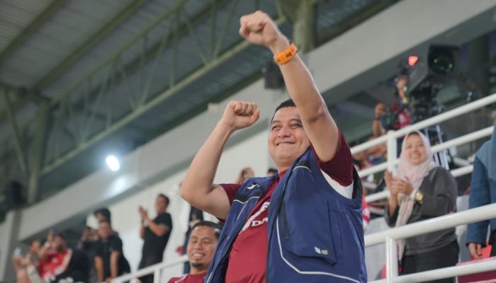 Munafri-Aliyah Saksikan PSM Hajar Persija 2-0 di Parepare