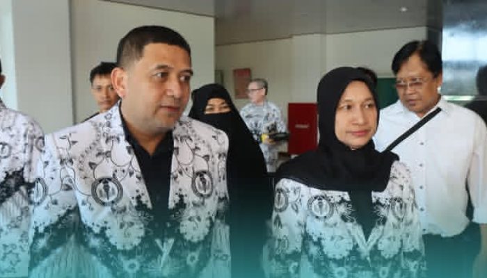 Kadisdik Dampingi Wali Kota dalam Pengukuhan Pengurus PGRI Kota Makassar Masa Bakti XXIII