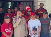 Camat Panakkukang Bersama Keluarga Besar Kecamatan Dukung PSM Makassar di Parepare