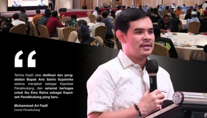 Pisah Sambut Kapolsek Panakkukang dari Pejabat Lama ke Pejabat yang Baru