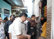 Kadisperkim Turut Hadir Dampingi Mendagri dan Menteri PKP Tinjau Pemukiman Kumuh di Pampang