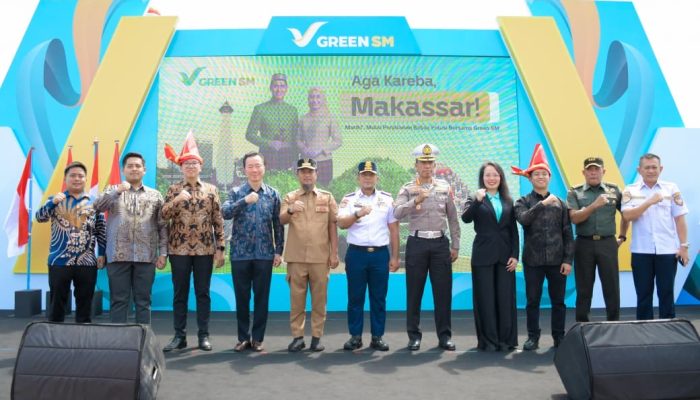 Kadishub Makassar Hadiri Peresmian Green SM, Tonggak Baru Transportasi Ramah Lingkungan