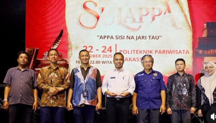 Dukung Pelestarian Seni dan Budaya, Dispar Makassar Hadiri Pembukaan Sulappa Fest 2025