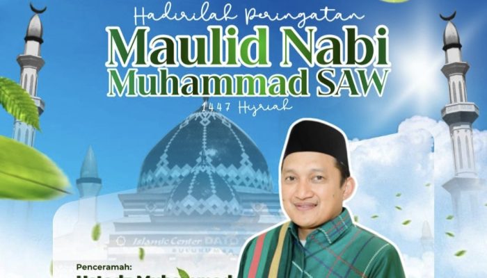 Momen Maulid di Masjid ICDT Bulukumba Akan Dihadiri Ustadz Muhammad Yusuf