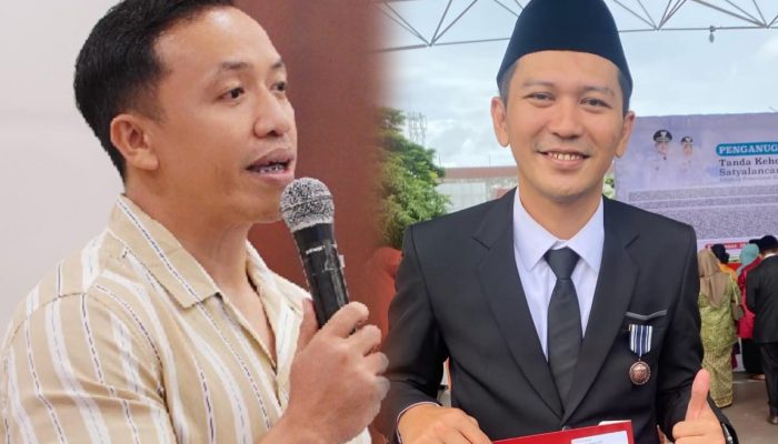 Lurah Gunung Sari Terima Pujian Usai dapat Satya Lencana Karya Satya