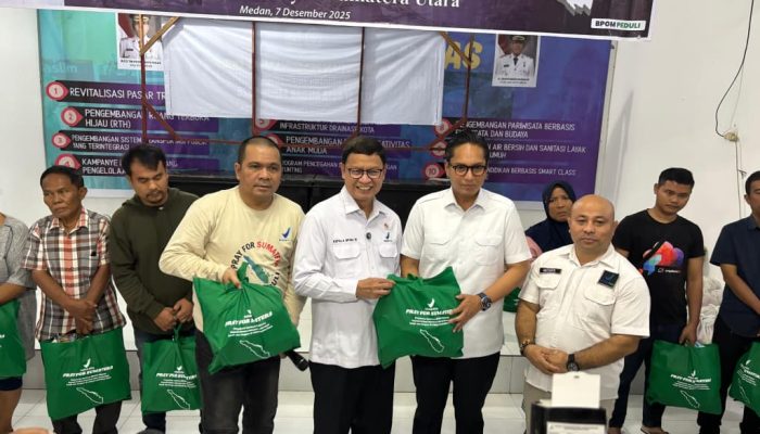 Taruna Ikrar Terjun ke Daerah Banjir Deklarasikan Gerakan Sejuta Pohon, Walkot Medan: Terima Kasih BPOM