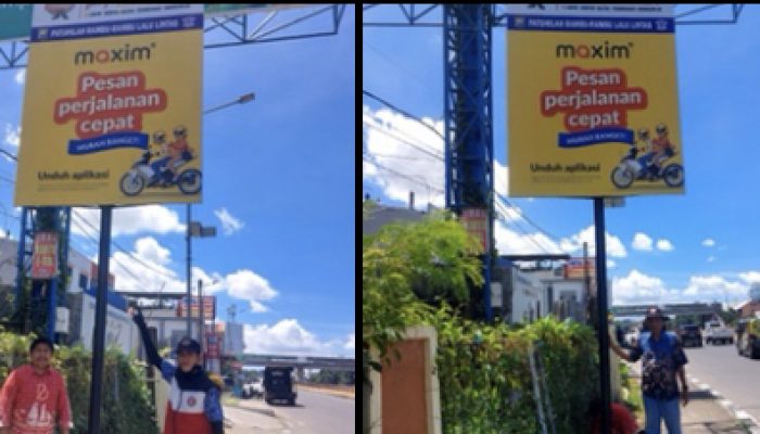 Reklame Ilegal Milik Maxim, Bapenda Makassar:  Tak Bayar Pajak