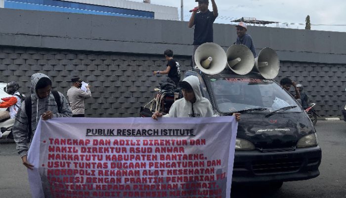 PRI ‘Hadiahkan’ Laporan Dugaan Korupsi RSUD Anwar Makkatutu di Hari Jadi ke-771 Bantaeng