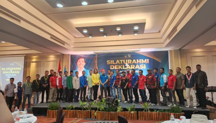 Fadel Tauphan Ansar Deklarasi Maju KNPI Sulsel, Usung Misi Penyatuan Pemuda