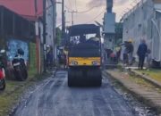 Dinas PU Kota Makassar Laksanakan Pengaspalan Jl. Pai Raya Tindak Lanjuti Aduan Masyarakat