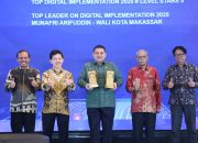 Wali Kota Munafri, Sabet Penghargaan Top Leader on Digital Implementation 2025