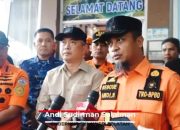 Gubernur Sulsel Tinjau Posko AJU Bersama Menhub dan KaBasarnas: Kita Kerahkan Seluruh Tim Maksimalkan Operasi Pencarian