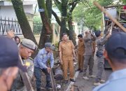 Urai Kemacetan dan Kembalikan Fungsi Depan GOR, PK5 di Jalan Pajjaiang Ditertibkan