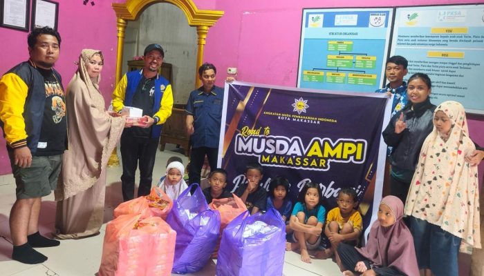 Merawat Solidaritas, AMPI MAKASSAR Gelar Aksi Sosial