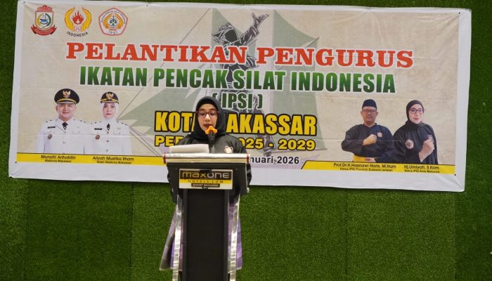 Babak Baru Pencak Silat Makassar, Anggota DPRD Hj Umiyati Resmi Nahkodai IPSI Periode 2025–2029