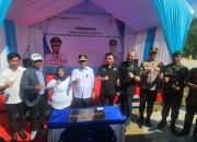 Didampingi Bupati Andi Utta, Gubernur Sulsel Resmikan Jembatan Sungai Balampangi Penghubung Sinjai-Bulukumba