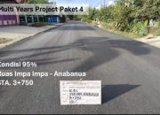 Gubernur Sulsel: Progres MYP Paket 4 Ruas Impa-impa-Anabanua Wajo Capai 95 Persen