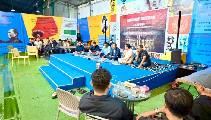 Aktivis dan Pemuda Sulsel Tegaskan Dukungan Polri Tetap di Bawah Presiden