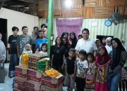 HUT Gerindra ke-18, Yasir Machmud Kunjungi Panti Asuhan, Bagi Sembako ke Anak Yatim Piatu