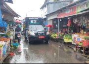 Setengah Jalan Tertutup Lapak, Ratusan Pedagang di Pasar Niaga Daya Ditertibkan