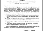 Antisipasi Cuaca Buruk, Disdik Makassar Keluarkan SE Belajar dari Rumah