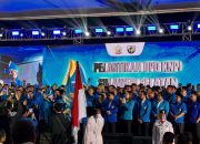 Ratusan Pengurus KNPI Sulsel Dilantik di Makassar, Fadel Tauphan Anshar Nahkodai Periode 2026–2029