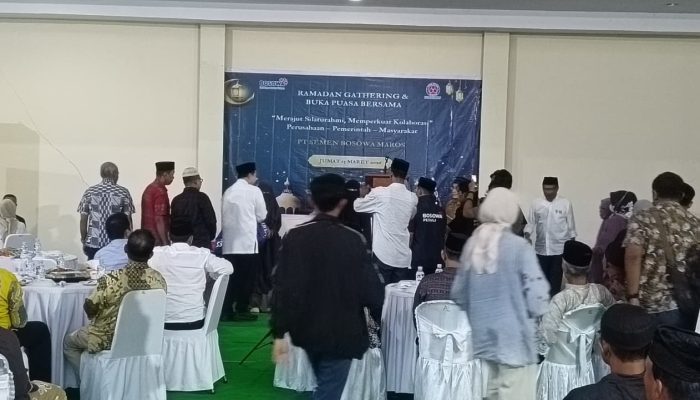 Ramadhan Gathering Bosowa Peduli Bagikan 1000 Paket Sembako di Barru
