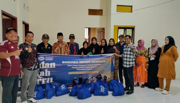 Bosowa Peduli Mulai Salurkan Paket Sembako ke Puluhan Desa di Barru Jelang Lebaran