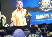 Rahman Pina Tekankan Pentingnya Ketahanan Mental Kader dalam Karsinal AMPI Sulsel 2026 di Makassar