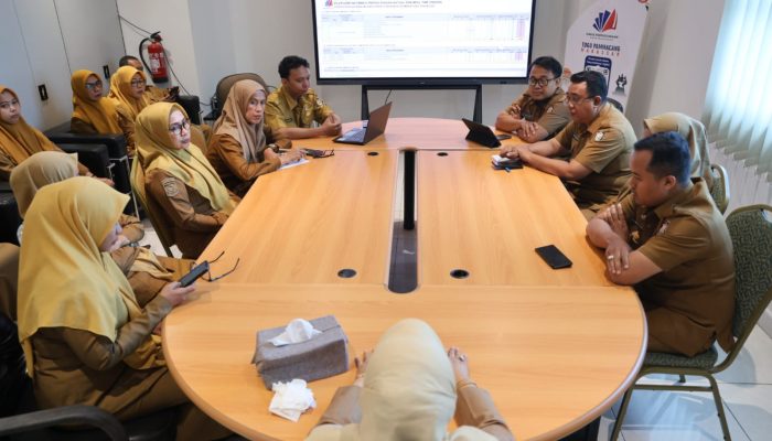 Kepala Dinas Perpustakaan Kota Makassar Pimpin Rapat Satu Data Perpustakaan Tahun 2026