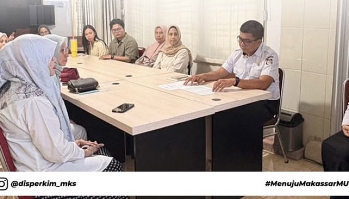 Koordinasi BSPS 2026, Sekretaris Disperkim Makassar Terima Kunjungan TFL Balai Sulawesi III
