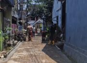Dinas PU Makassar Pasang Paving Blok di Jl. Bilawaiya IV, Tingkatkan Kenyamanan Warga