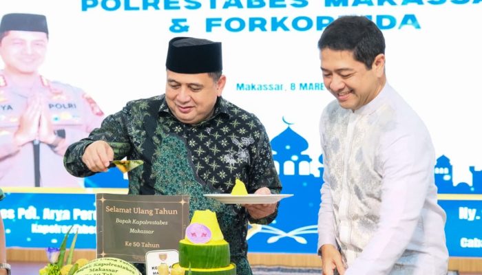 Munafri Tekankan Kolaborasi Jaga Keamanan dan Ketertiban Kota saat Buka Puasa Bersama Polrestabes