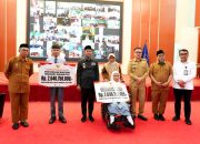 Gubernur Andi Sudirman Serahkan Beasiswa Disabilitas untuk Ribuan Siswa SLB se-Sulsel